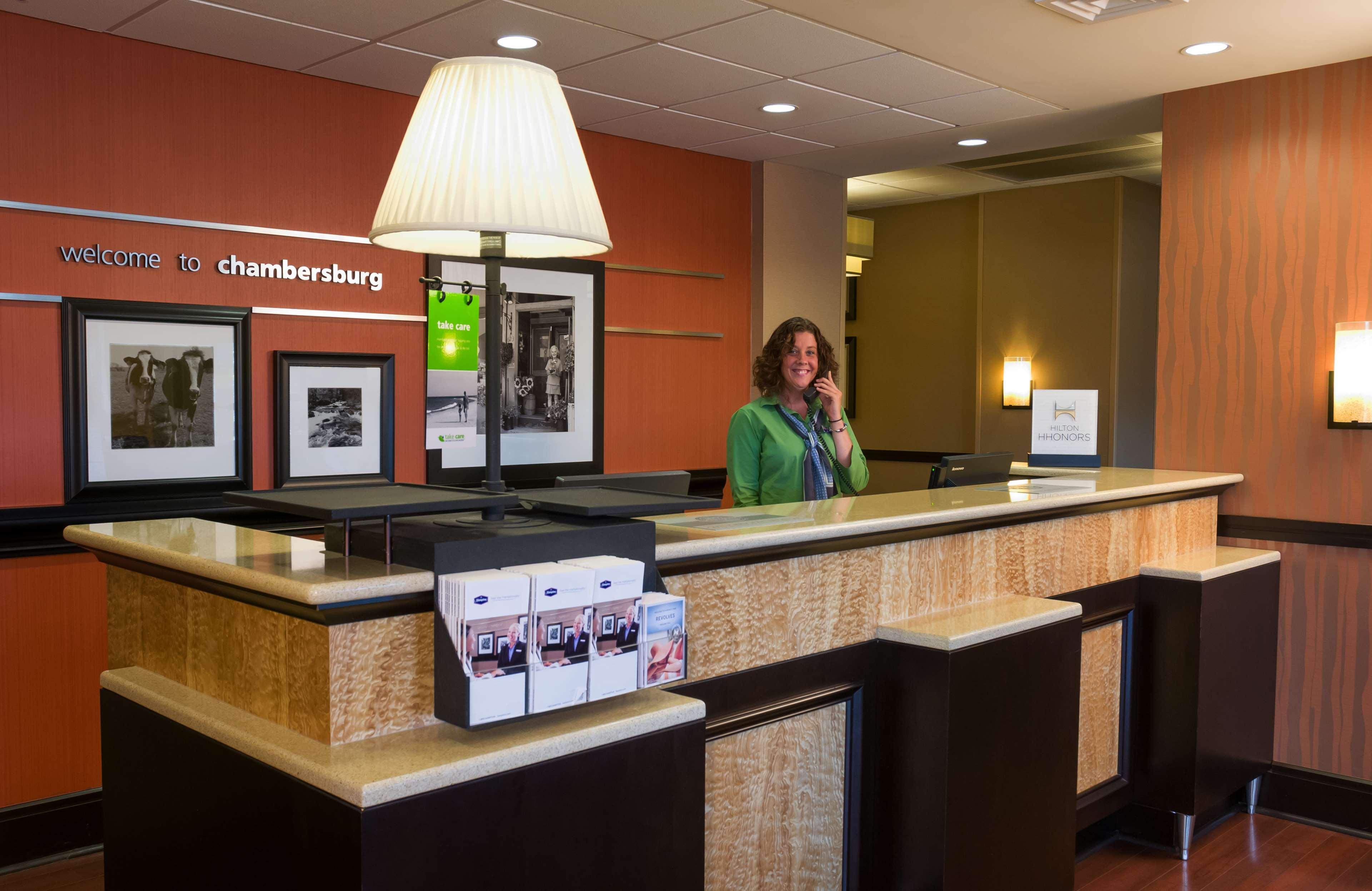 Hampton Inn Chambersburg Wnętrze zdjęcie