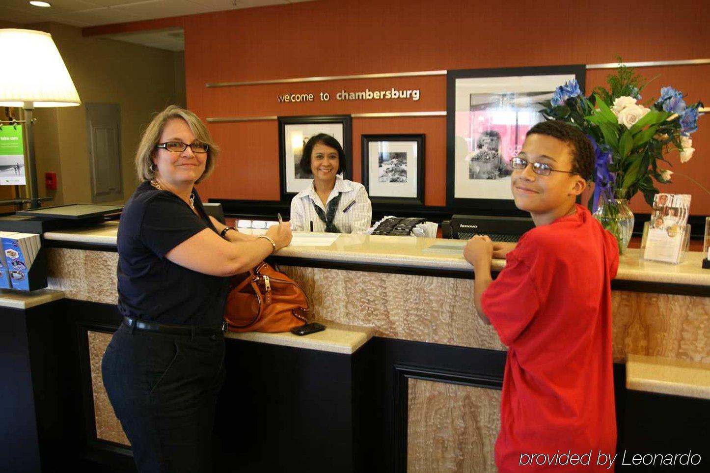 Hampton Inn Chambersburg Wnętrze zdjęcie